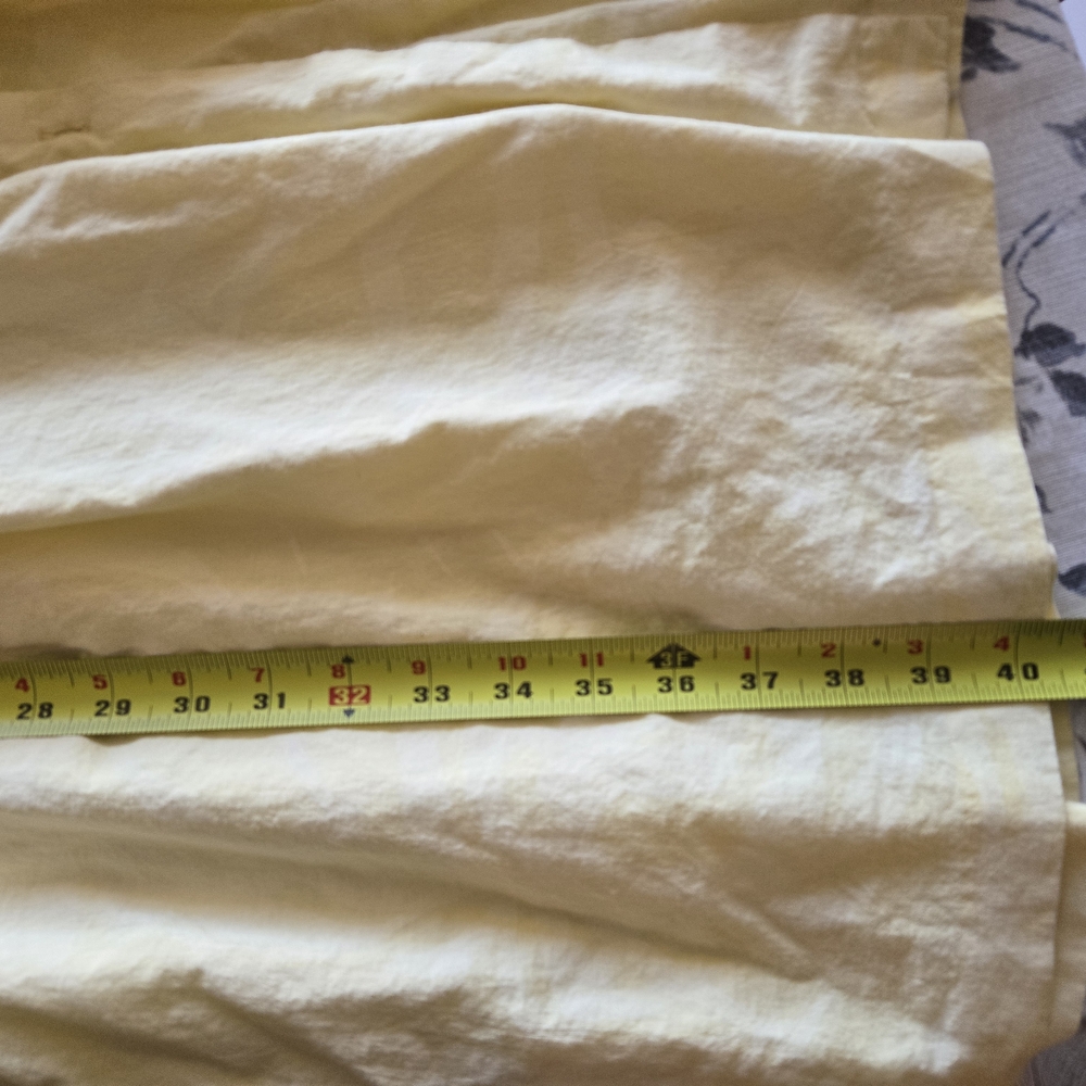 Vintage Pin-Up style Yellow Sleeveless Button-Down Dress - Picture 11 of 11